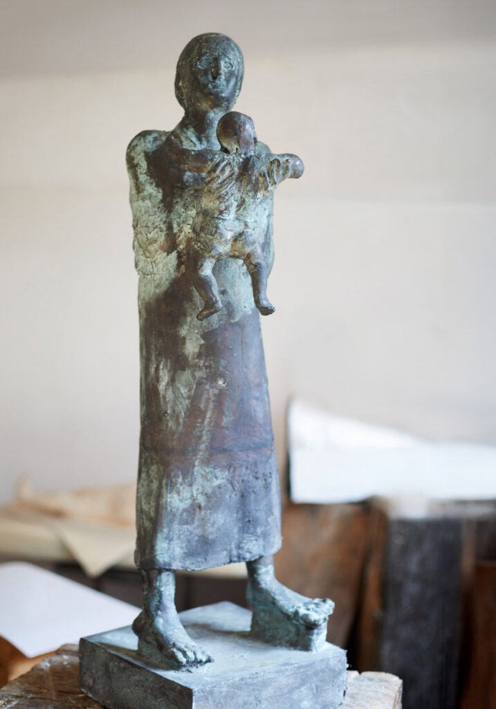 Stanisław Cukier – Macierzyństwo, rzeźba | Fundacja Sztuka Obecna